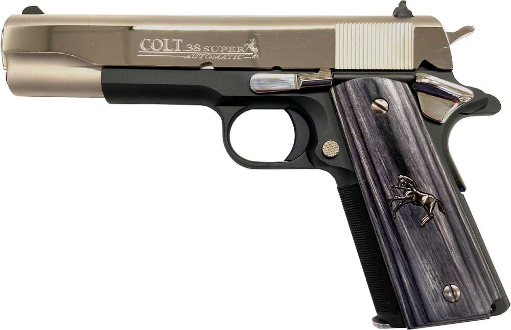 Handguns Colts Manufacturing 1911C 38Super COLT 1911C GOVT 38SUP 5" BLU TALO • Model: 1911C